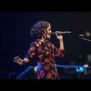 Topshop Rose Keyhole Midi Dress